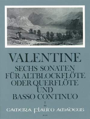 Valentine, R: 6 Sonatas op. 5 Vol. 1