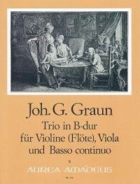 Graun, J G: Sonata a Tre B-Dur B flat major