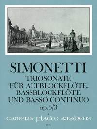 Simonetti, G P: Sonata G minor op. 5/3