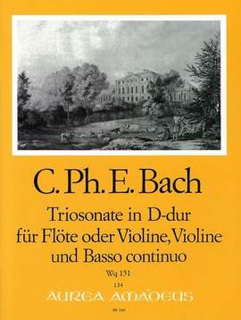 Bach, C P E: Trio Sonata D major D major