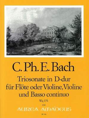Bach, C P E: Trio Sonata D major Wq 151
