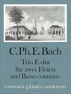 Bach, C P E: Trio Sonata E major Wq162