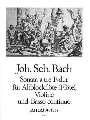 Bach, J S: Sonata a tre F major