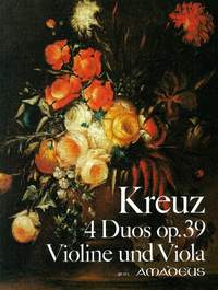 Kreuz, E: 4 Duos op. 39