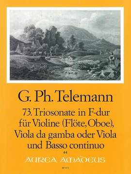 Telemann: 73. Trio Sonata F Major Twv 42:f10