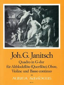 Janitsch, J G: Quadro G major G major