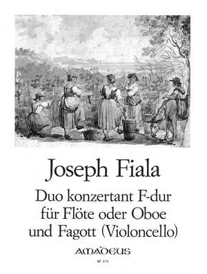 Fiala, J: Duo konzertant F-Dur F major