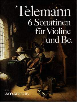 Telemann: 6 Sonatinas TWV 41:D2,E1,E4,F1,G3,A2,B2