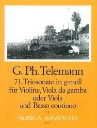 Telemann: 71. Trio Sonata G Minor Twv 42:g10