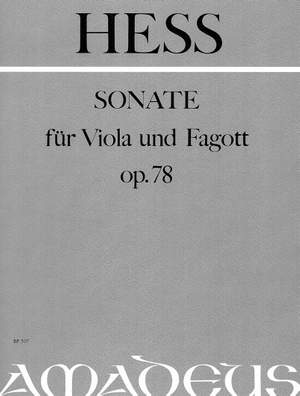 Hess, W: Sonate C minor op. 78