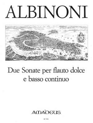 Albinoni, T: 2 Sonatas op. post.