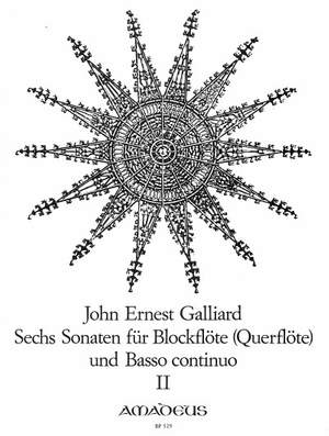 Galliard, J E: 6 Sonatas Vol. 2