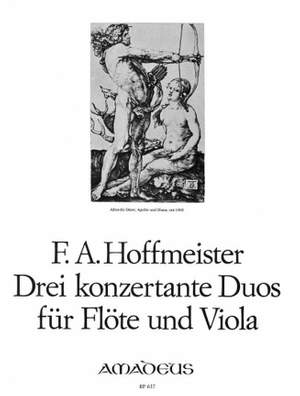 Hoffmeister, F A: 3 Duos Concertante