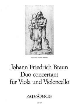 Braun, J F: Duo Concertant Es-Dur E flat major