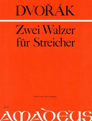 Dvořák, A: 2 Waltzes op. 54/1&4