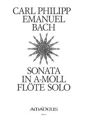 Bach, C P E: Sonata in A minor Wq132