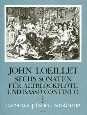 Loeillet, J B (: 6 Sonatas op. 3/I I:1-3
