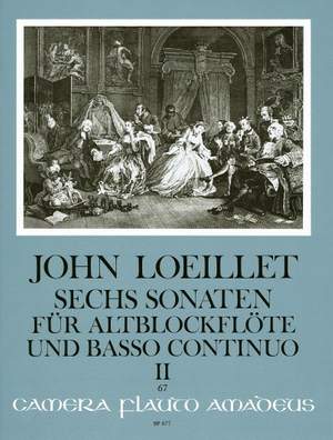 Loeillet, J B (: 6 Sonatas op. 3/II II:4-6