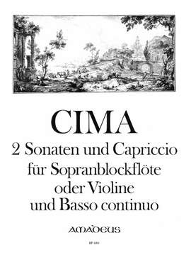Cima, G P: 2 Sonatas & Capriccio