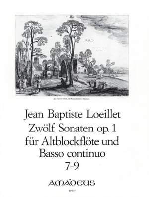 Loeillet, J B (: 12 Sonatas op. 1/3 Vol. 3: 7-9