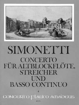 Simonetti, G P: Concerto d-Moll D minor op. 4