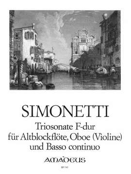 Simonetti, G P: Sonata F-Dur F major op. 5/1