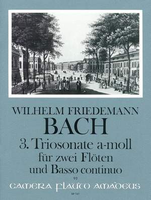 Bach, W F: Triosonate No. 3 A minor Falck 49