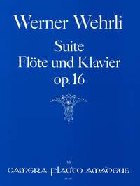 Wehrli, W: Suite op. 16