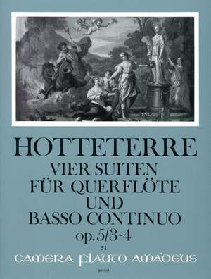 Hotteterre, J M: 4 Suites op. 5 Vol. 2