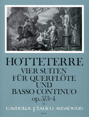 Hotteterre, J M: 4 Suiten op. 5 Vol. 2