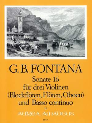 Fontana, G B: Sonate 16