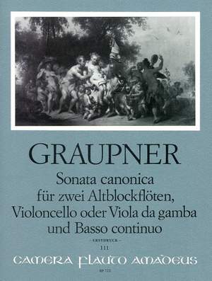 Graupner, C: Sonata canonica G minor