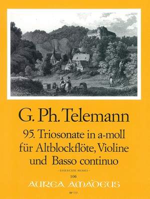 Telemann: 95. Trio Sonata A Minor Twv 42:a4