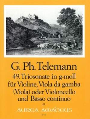 Telemann: 49th Trio sonata G minor TWV 42:g1