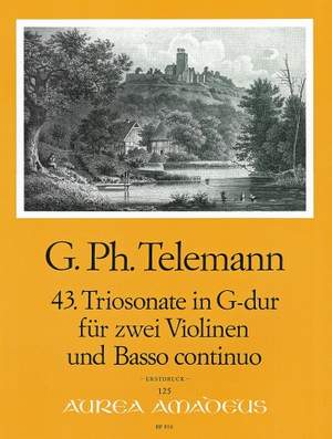 Telemann: 43rd Trio sonata G major TWV 42:G11