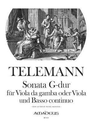 Telemann: Sonata G major TWV 41:G6