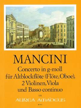 Mancini, F: Concerto in G minor G minor