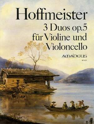 Hoffmeister, F A: 3 Duos op. 5