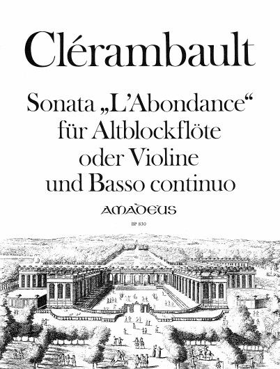 Clérambault, L: Sonata "L'Abondance"