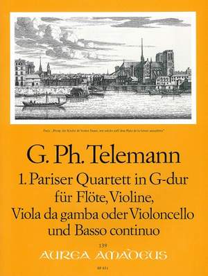 Telemann: 1st Paris Quartet G major TWV 43:G1
