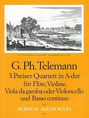 Telemann: 3rd Paris Quartet A major TWV 43:A1