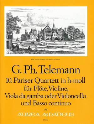 Telemann: 10th Paris Quartet B minor TWV 43:h2