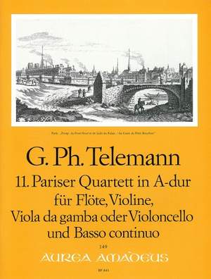 Telemann: 11th Paris Quartet A major TWV 42:A3