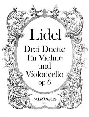 Lidel, A: 3 Duette op. 6