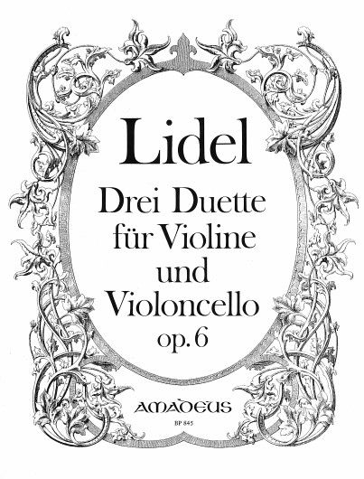 Lidel, A: 3 Duets op. 6