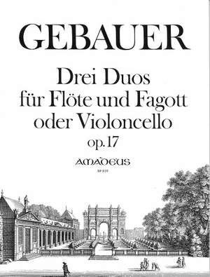 Gebauer, M J: 3 Duets op. 17