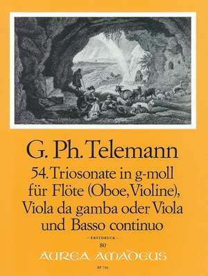 Telemann: 54th Trio sonata G minor TWV 42:g15