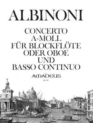 Albinoni, T: Concerto A minor