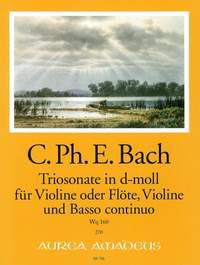 Bach, C P E: Sonata a tre in D minor Wq 160