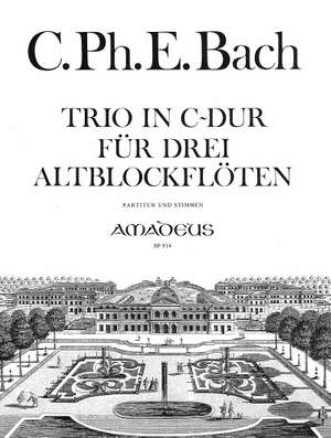 Bach, C P E: Trio C major